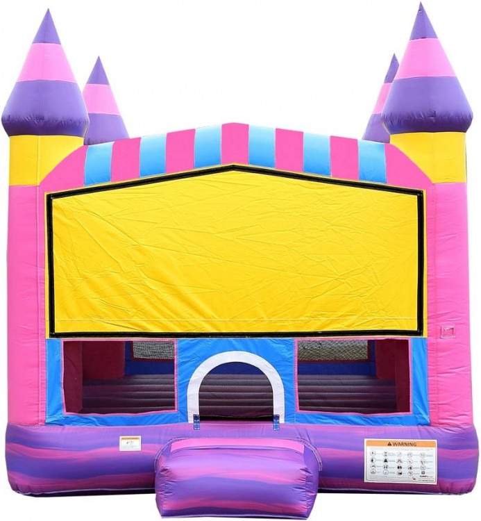 Cotton Candy Bounce House