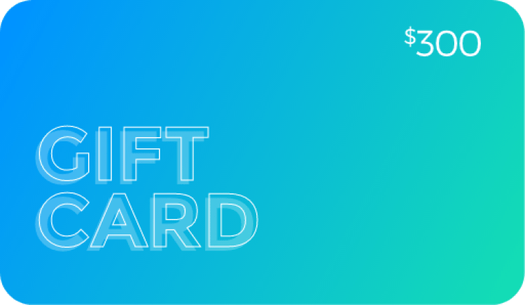 300$ GIFT CARD